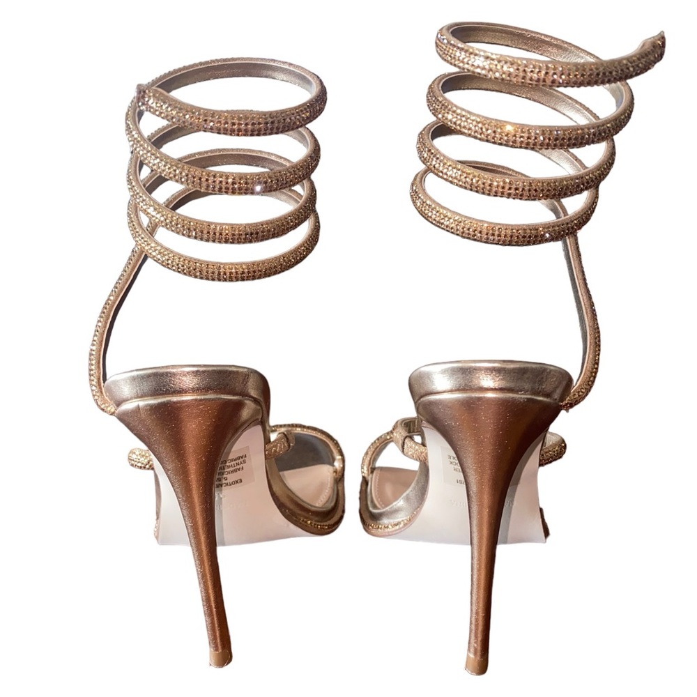 Steve Madden | Exotica Bronze Women’s Heels | Size 5.5 View 6